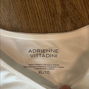 Adrienne Vittadini White Tank Top